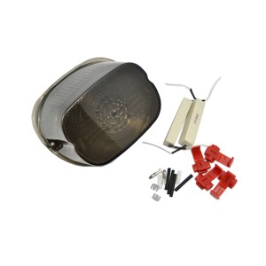 RP6630-2012K Motorcycle Low Profile Tail Light for Harley Sportster 883, Sportster 1200, Dyna, Tour Glides, Road Glides, Road King
