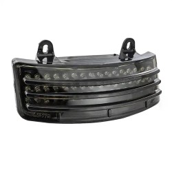 RP6630-4004K Smoke Tri-Bar LED Fender Tip Light Smoke Lens for Harley Touring Street Glide 2014-2023 Harley Road Glide 2015-2023