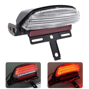 RP6630-4008 Tri-Bar Fender LED Integrated Tail Light for Harley Softail 2006-2017