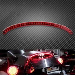 RP6630-4025R Motorcycle Rear Fender LED Taillight Turn Signal Assembly Running Light for Harley Softail Fat Bob FXFB FXFBS 2018-Later
