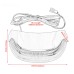 RP6630-4028 Motorcycle Crown Tail Running Brake Light Functional Lighting Tail Light for Harley Touring Road King Models 2014-Later Harley Electra Glide FLHT, Street Glide FLHX
