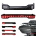RP6630-5003 LED Tail Brake Light King Trunk for Harley Touring 2014-Later(except '23-later FLTRXSE,FLHXSE, '24 FLHX,FLTRX and FLTRXSTSE)
