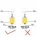 RP6640-1001RR 1157 Amber/red dual LED Rear Light Turn Signal Inserts for Harley Dyna Softail XL