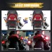 RP6640-1002R 1156 Red LED Rear Light Turn Signal Inserts for Harley Dyna Softail XL