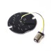 RP6640-1012WY Front 1157 base LED Turn Signals for Harley Davidson Softail/Road King/Ultra Classic/Road Glide/Ultra Limited/Electra Glide