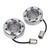 RP6640-1026 2 inch Rear 1157 Bullet Style Red LED Turn Signal Light for Harley Dyna Softail XL