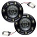 RP6640-1029 3-1/4 Rear 1157 Bullet Style Red LED Turn Signal Light for Motorcycle for Harley Road King Glide Electra