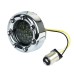 RP6640-1029 3-1/4 Rear 1157 Bullet Style Red LED Turn Signal Light for Motorcycle for Harley Road King Glide Electra