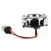 RP6640-1029 3-1/4 Rear 1157 Bullet Style Red LED Turn Signal Light for Motorcycle for Harley Road King Glide Electra