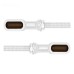 RP6640-1033 Motorcycle Mini LED Rear Turn Signals Indicators Running Blinker Amber Light For Harley Davidson HD Sportster Dyna Softail Touring