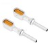 RP6640-1033 Motorcycle Mini LED Rear Turn Signals Indicators Running Blinker Amber Light For Harley Davidson HD Sportster Dyna Softail Touring