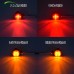 RP6640-1034 Motorcycle Rear Bullet Turn Signal Indicators Brake Light Lamp For Harley Davidson HD Sportster Dyna Softail Touring