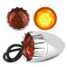RP6640-2070 Motorcycle Parts LED Turn Signals Lights Front Indicator Light Flasher Lamp For Harley Davidson Touring models : street glide ,road king ,Electra Glide models ( Front Position )