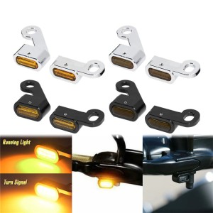 RP6640-2139 Motorcycle Amber Running Lights Mini Lamp LED Turn Signal Indicators For Harley Sportster Models 2004-2020