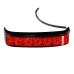 RP6640-3004 Saddlebag Housing Tail Run Brake Turn Light Lamp LED Lens For Harley Touring  2014-Later(except '23-later FLTRXSE,FLHXSE, '24 FLHX,FLTRX and FLTRXSTSE)