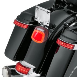 RP6640-3004 Saddlebag Housing Tail Run Brake Turn Light Lamp LED Lens For Harley Touring  2014-Later(except '23-later FLTRXSE,FLHXSE, '24 FLHX,FLTRX and FLTRXSTSE)
