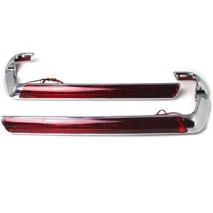 RP6640-3006 Motorcycle Saddlebag Side Marker LED Light RedLens for Harley Touring  2014-Later(except '23-later FLTRXSE,FLHXSE, '24 FLHX,FLTRX and FLTRXSTSE)