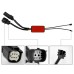 RP6640-3015 Motorcycle saddlebag tail light turn signal Saddlebag light For Harley Touring Models 2014-Later(except '23-later FLTRXSE,FLHXSE, '24 FLHX,FLTRX and FLTRXSTSE)