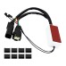 RP6640-3017 Motorcycle Saddlebag LED Brake Flowing Turn Signal Accent Light For Harley Touring Models 2014-Later(except '23-later FLTRXSE,FLHXSE, '24 FLHX,FLTRX and FLTRXSTSE)