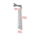 RP6640-3019 Motorcycle Smoke Rear Saddlebag Extended LED Red Run Brake Turn Signal Light For Harley Touring Models 2014-Later(except '23-later FLTRXSE,FLHXSE, '24 FLHX,FLTRX and FLTRXSTSE)