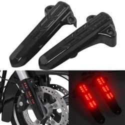 RP6640-5003 Motorcycle front fork LED turn signal light For Harley Touring Models 2014-Later(except '23-later FLTRXSE,FLHXSE, '24 FLHX,FLTRX and FLTRXSTSE)