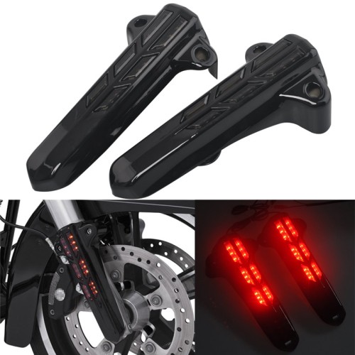RP6640-5003 Motorcycle front fork LED turn signal light For Harley Touring Models 2014-Later(except '23-later FLTRXSE,FLHXSE, '24 FLHX,FLTRX and FLTRXSTSE)