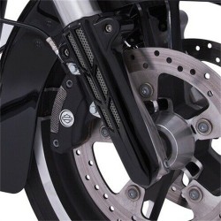RP6640-5004 Motorcycle front fork LED turn signal light For Harley Touring Models 2014-Later(except '23-later FLTRXSE,FLHXSE, '24 FLHX,FLTRX and FLTRXSTSE)
