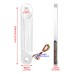 RP6640-5009 Motorcycle Front LED Flush Fork Turn Signal Light For Harley Touring With Batwing 1998-Up Models
