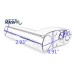 RP6640-6014 Chrome Front Turn Signal Mounts Relocation Aluminum Kit For Harley Sportsters 1988-up Harley FXD 1991-2005 (not FXDWG) Harley FXR 1988-1994 Harley Dyna models 1991-2005(except FXDWG and FXDXT).