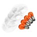 RP6640-7001 Motorcycle Bulbs Turn Signal Light Case Lens Cover For Harley Davidson Road King Touring Models, FLST and FXRT 1986-2007