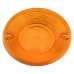 RP6640-7003Y Motorcycle Turn Signal Light Indicator Lens Cover For Harley Davidson Road King Touring Models, FLST and FXRT 1986-2007