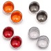 RP6640-7005 Motorcycle Turn Signal Light Blinker Lens Bezels Trim Ring Visor Cover For Harley Sportster XL Softail Dyna Touring FLHR FL