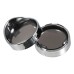 RP6640-7005 Motorcycle Turn Signal Light Blinker Lens Bezels Trim Ring Visor Cover For Harley Sportster XL Softail Dyna Touring FLHR FL