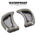 RP6640-8003 Motorcycle LED Headlight Vent Accents Light With Indicator Turn Signal Running Lamp Smoke For Harley Road Glide 2015-2024(except '23-later FLTRXSE, '24 FLTRX and FLTRXSTSE)