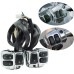 RP6650-2004 Motorcycle Horn Turn Signal Headlamp Black Housing Switch 1" Handlebar For HARLEY SOFTAIL, DYNA, SPORTSTER, V-ROD 1996-2012