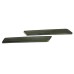 RP6670-1006K Motorcycle Smoke Saddlebag Guard Latch Cover Reflectors For Harley Touring Models 2014-Later(except '23-later FLTRXSE,FLHXSE, '24 FLHX,FLTRX and FLTRXSTSE)