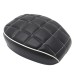 RP7710-1009B Motorcycle Rear Passenger Square Seat Cushion for Harley Sportster Forty Eight XL1200X 2010-2015 Harley Sportster Seventy Two XL1200V 2012-2015