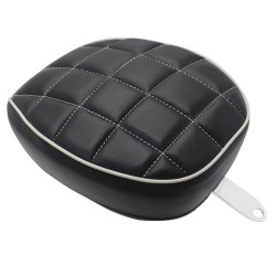 RP7710-1009B Motorcycle Rear Passenger Square Seat Cushion for Harley Sportster Forty Eight XL1200X 2010-2015 Harley Sportster Seventy Two XL1200V 2012-2015