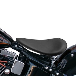 RP7720-0001B Solo Seat +Base Plate +Springs for Harley Chopper Bobber Sportster Custom