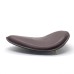 RP7720-0005Z Small Size Brown Leather Solo Seat with flame Pattern for Harley Chopper Bobber Sportster Custom