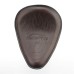 RP7720-0007Z Small Size Brown Leather Solo Seat with Flame Pattern for Harley Chopper Bobber Sportster Custom