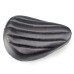 RP7720-0009B Big Size Leather Solo Seat with Stripe  Pattern for Harley Chopper Bobber Sportster Custom