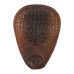 RP7720-0013Z Small Size Leather Solo Seat  with  Crocodile for Harley Chopper Bobber Sportster Custom