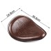 RP7720-0020Z Flame Leather Solo Seat for Harley Chopper Bobber Sportster Custom