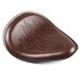 RP7720-0020Z Flame Leather Solo Seat for Harley Chopper Bobber Sportster Custom