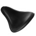 RP7720-0022B Synthetic Leather Solo Slim Seat Large for Harley Chopper Bobber Sportster Custom