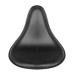 RP7720-0022B Synthetic Leather Solo Slim Seat Large for Harley Chopper Bobber Sportster Custom