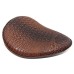 RP7720-0029Z Brown Alligator Emboss Synthetic Leather Solo Seat for Harley Chopper Bobber Sportster Custom