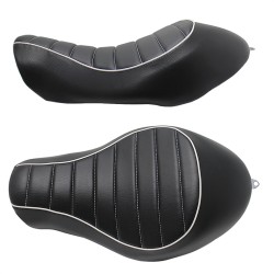RP7720-2005B Motorcycle Front Driver Solo Seat Horizon  Cushion for Harley Sportster 2004-2015 Harley Sportster XL883 XL883N 2005-2013 Harley Sportster 48 XL1200X Models 2004-2015 Harley Sportster XL1200V Models 2005-2015