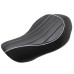 RP7720-2006B Motorcycle Front Driver Solo Seat Stripe Cushion for Harley Sportster 2004-2015 Harley Sportster XL883 XL883N 2005-2013 Harley Sportster 48 XL1200X Models 2004-2015 Harley Sportster XL1200V Models 2005-2015